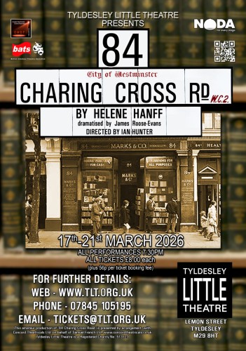'84 CHARING CROSS ROAD'   by Helene Hanff  (Adapted for the stage by James Roose-Evans)